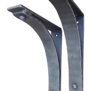 shelf bracket wrought iron wall mountedl