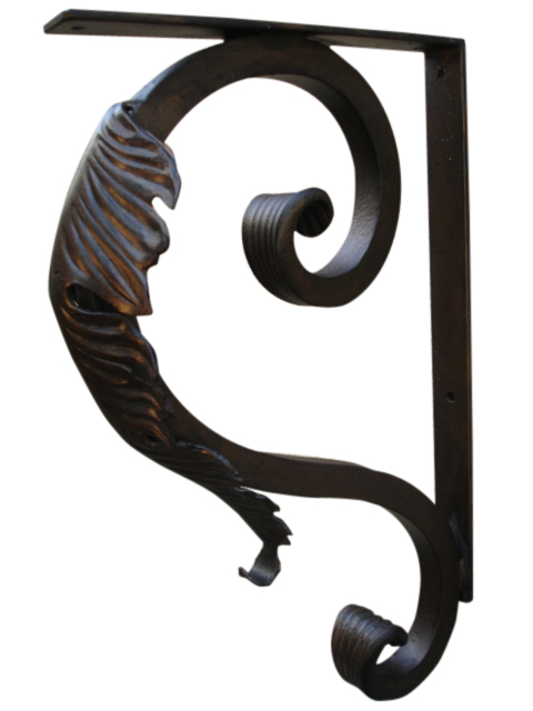 Indoor-Outdoor Iron Candle Sconce