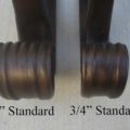 standard wrought iron angle bracket