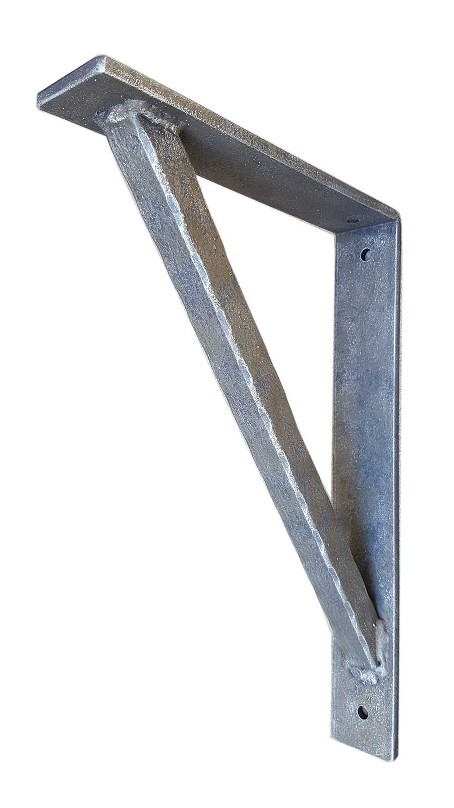 Large Straight Bar Iron Angle Bracket Shoreline Ornamental Iron