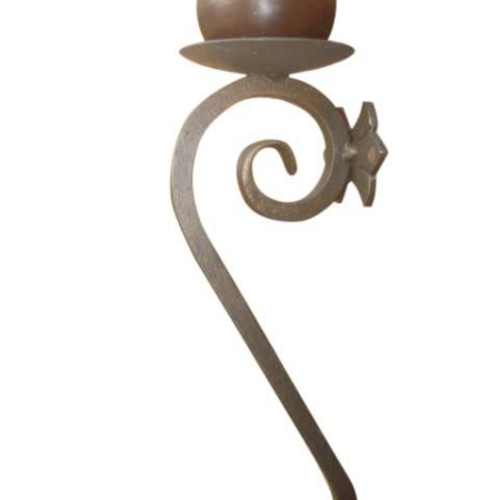 Sline Ornamental Iron, Outdoor Metal Wall Candle Holders