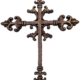 unique cast iron wall mount cross