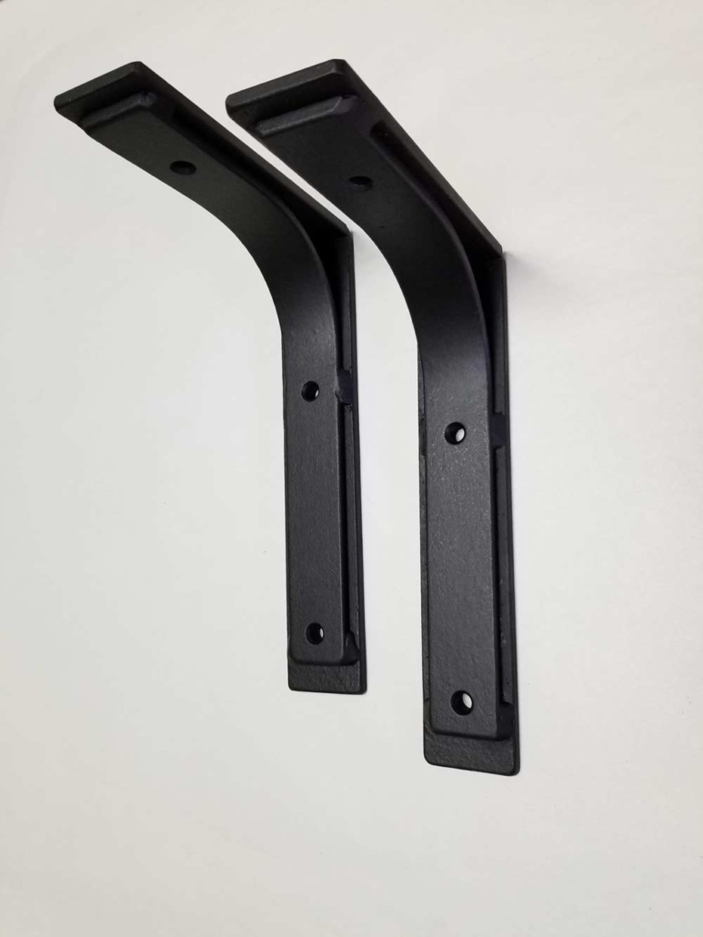 Wall Mount Iron Angle BracketHeavy Duty Shoreline Ornamental Iron