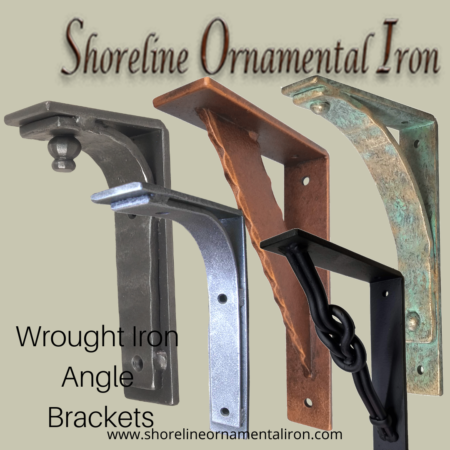 wall mount iron angle bracket heavy duty