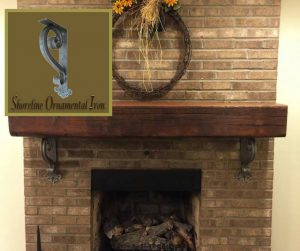 Tips for Installation fireplace mantel - Positioning & installing mantel to achieve well -balanced look using angle support brackets or decorative corbels.