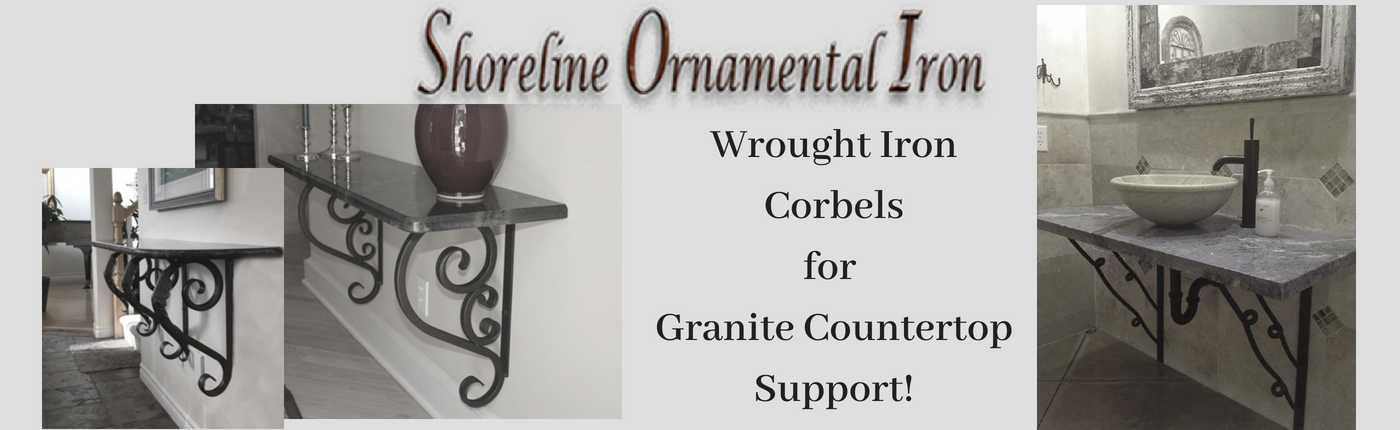Wrought Iron Corbels For Granite, Iron Corbels For Granite Countertops