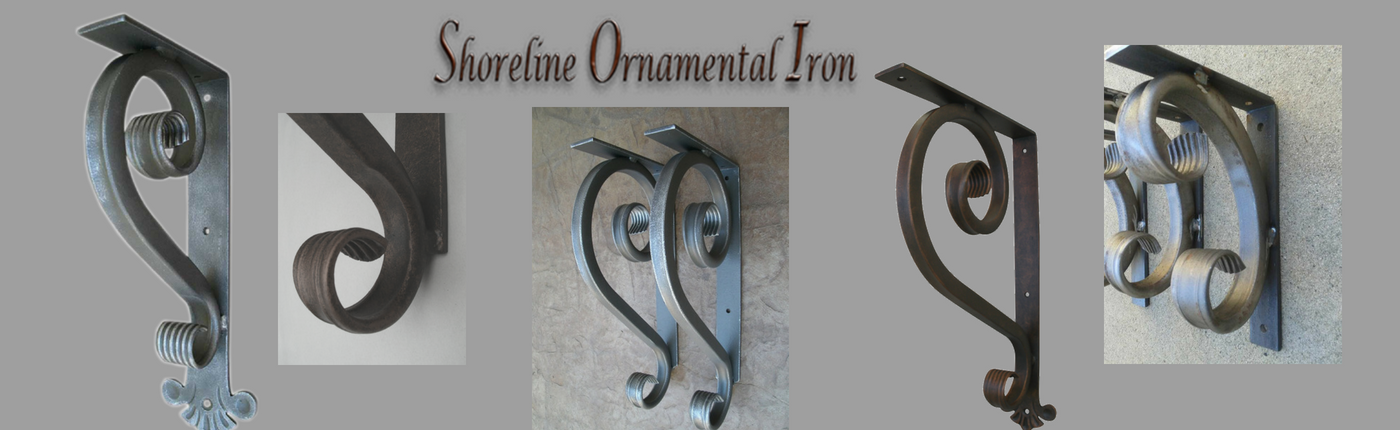 Wrought Iron Corbels For Granite, Decorative Metal Corbels For Granite Countertops