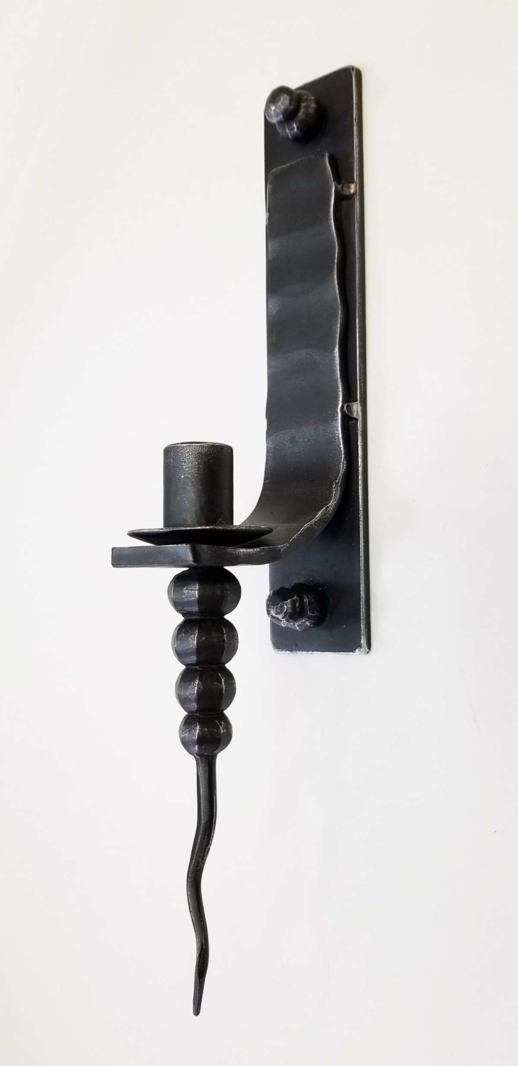 Wrought Iron Candle SconceUnique & Ideal for Interior Design