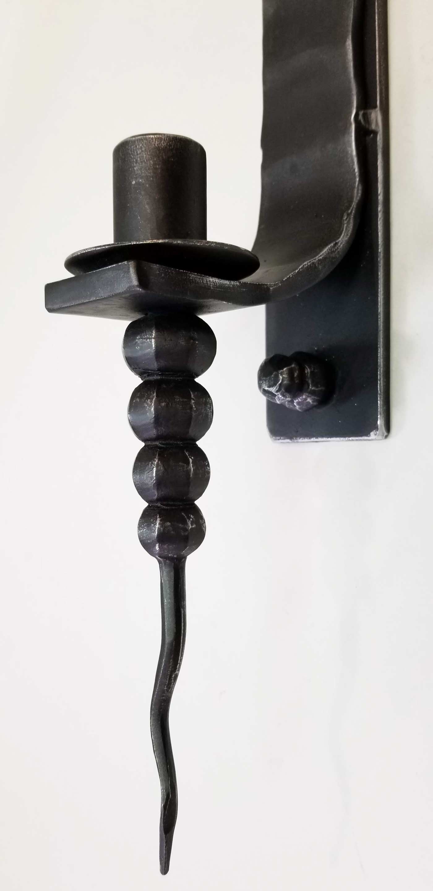 Wrought Iron Candle Sconce-It's Unique & Ideal for ... on Wrought Iron Wall Sconces id=30393