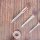 lag screws and washer for iron bracket